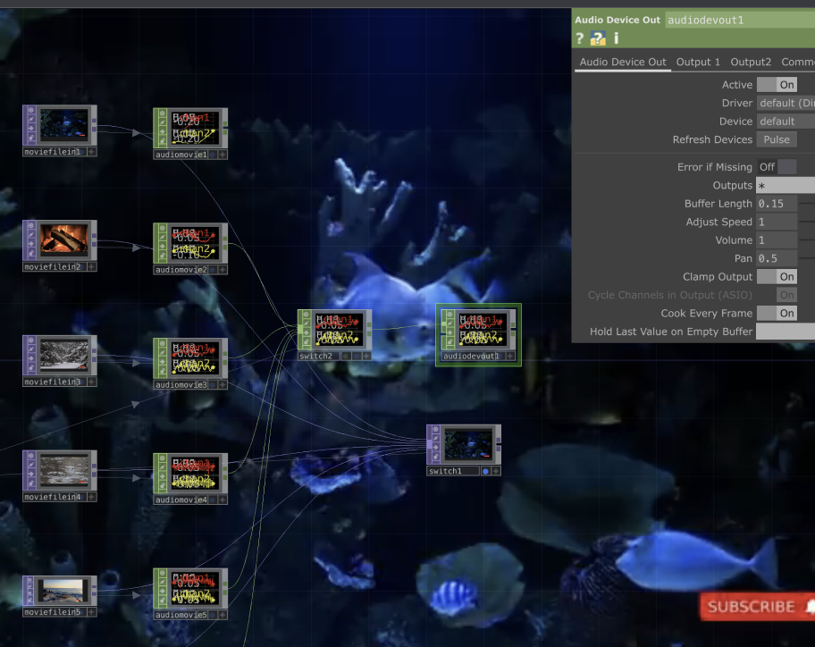 Solving the issue by getting rid of the audio outs.