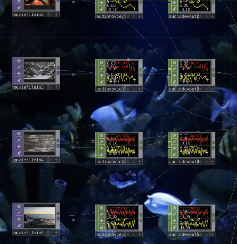 Figuring out if the videos are connected to the audio comps properly.